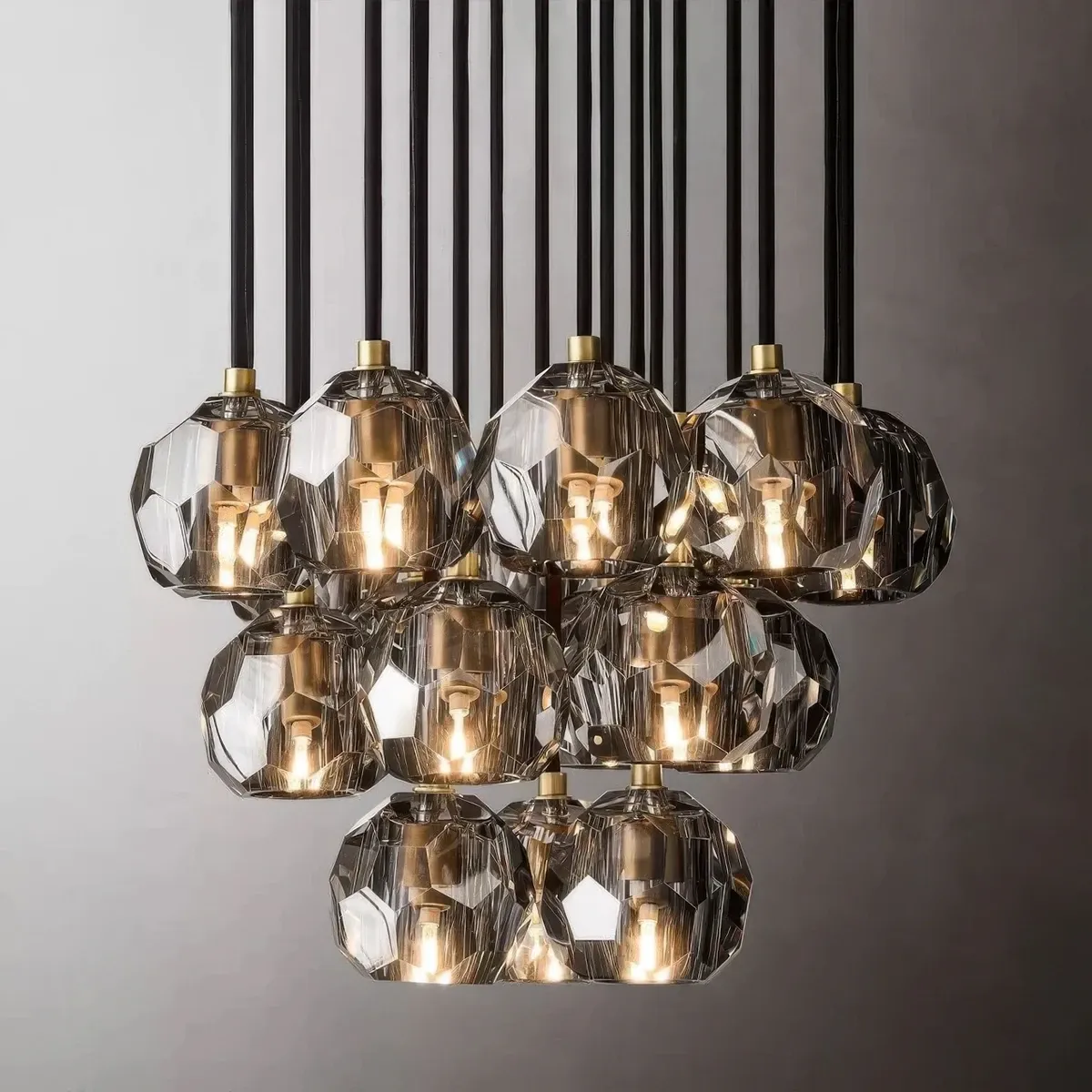Boule De Cristal Round Cluster Chandelier