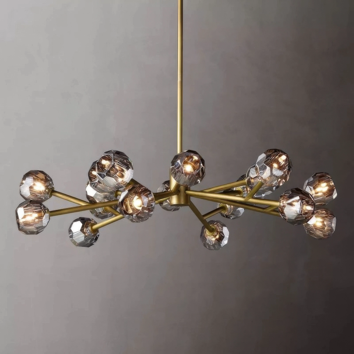 Boule De Cristal Glass Round Chandelier