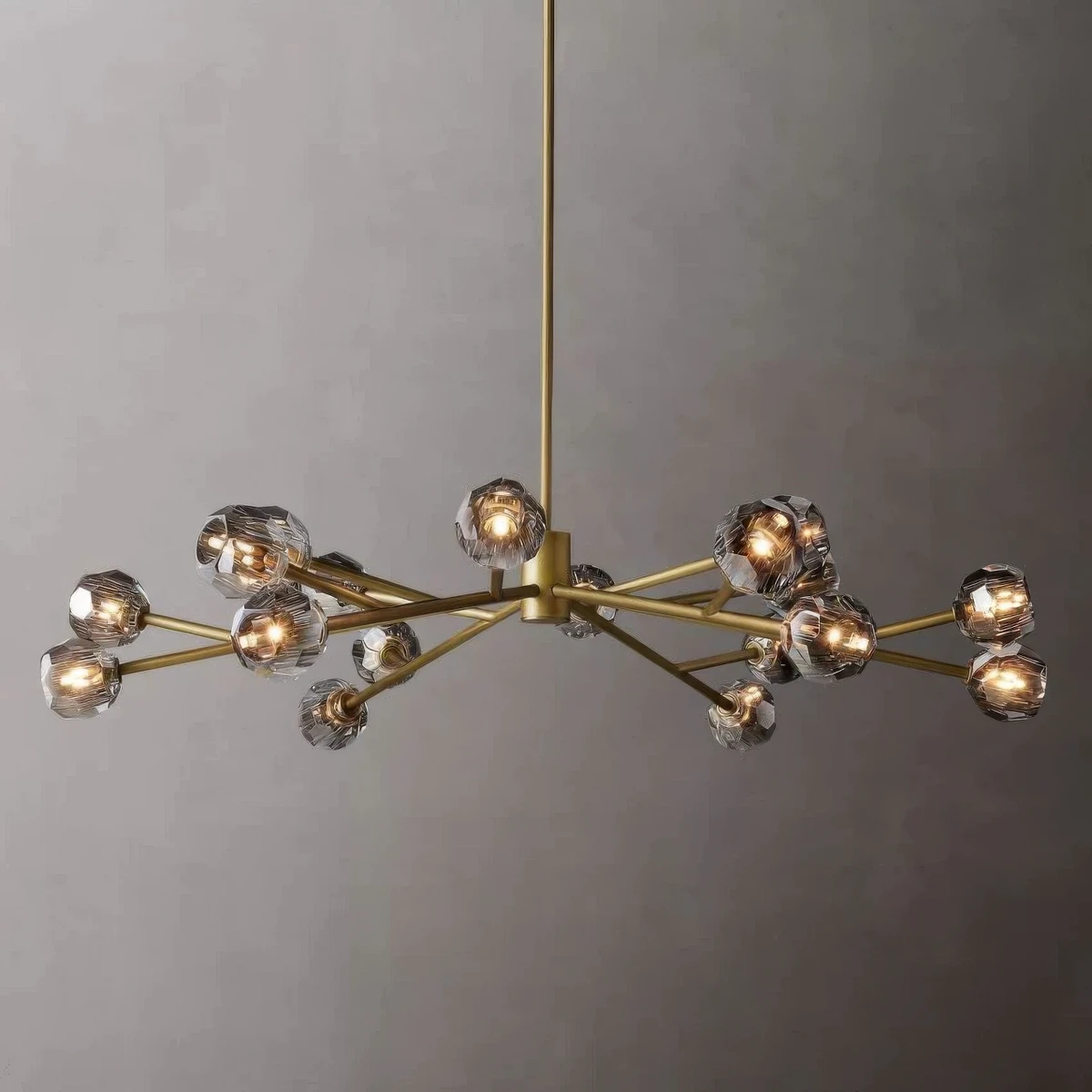 Boule De Cristal Glass Round Chandelier
