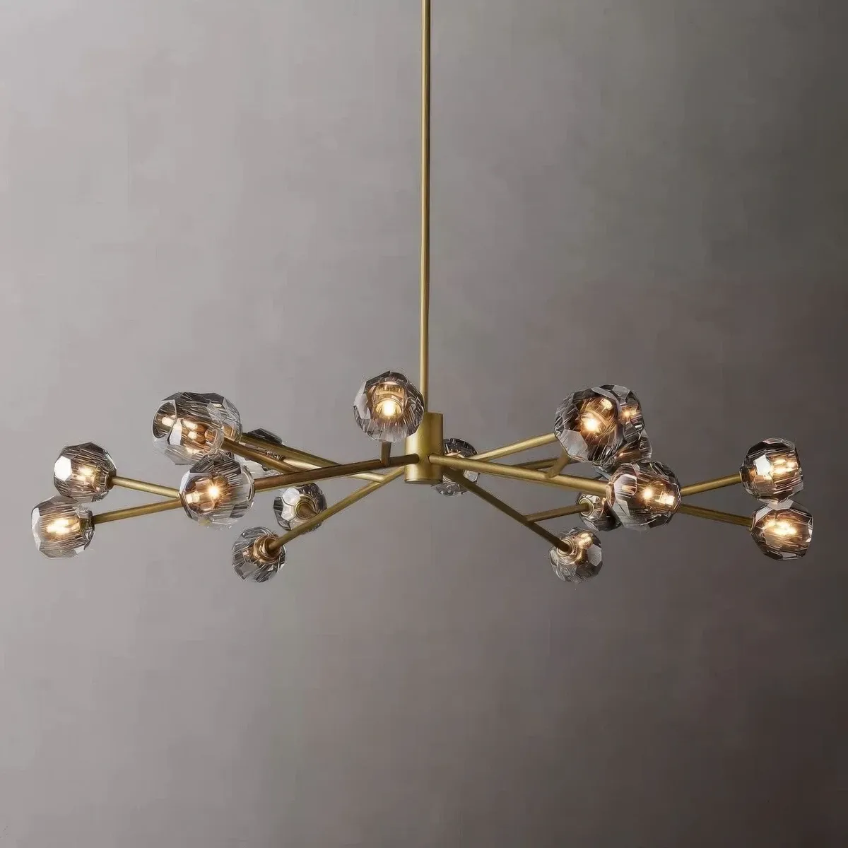 Boule De Cristal Glass Round Chandelier