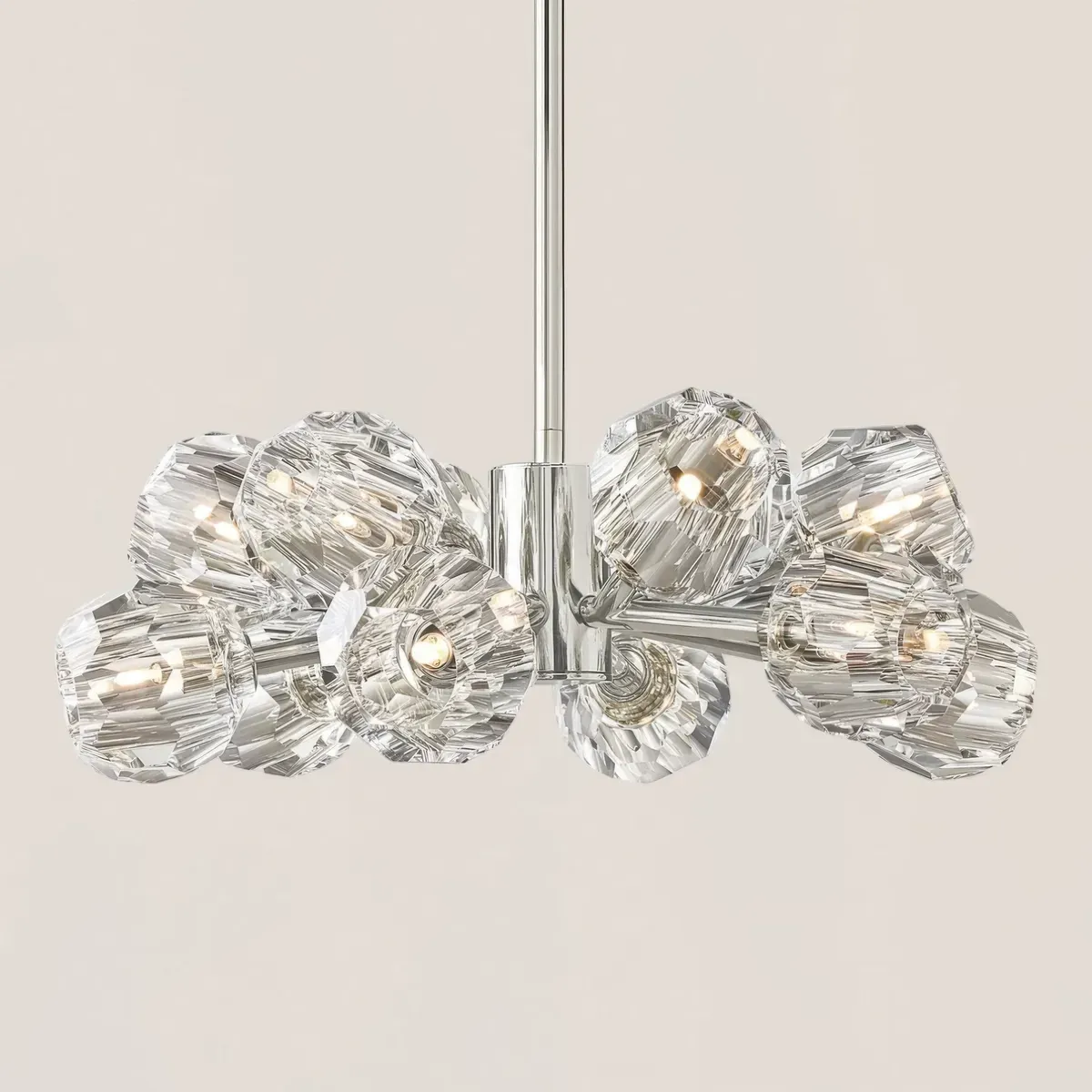 Boule De Cristal Glass Chandelier