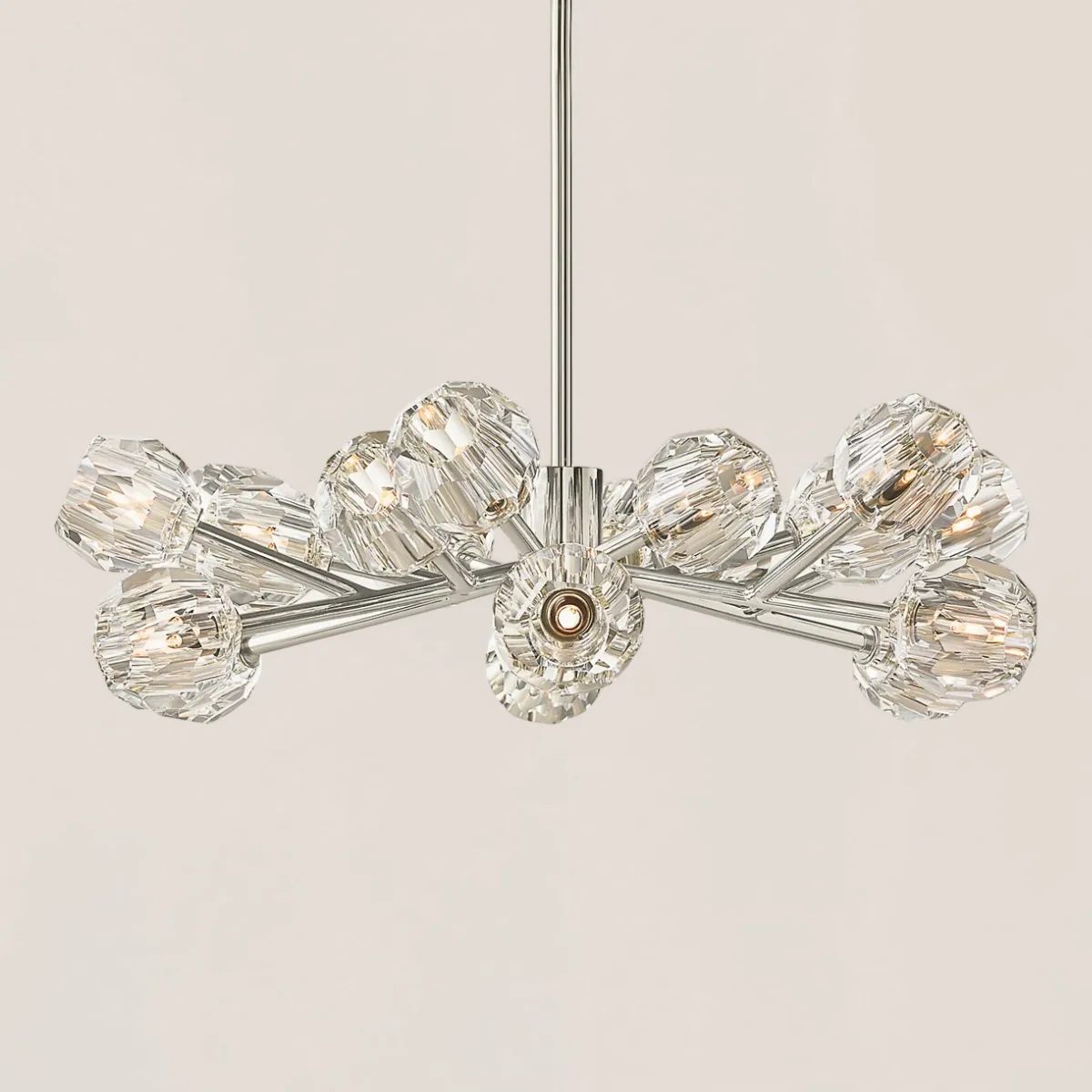 Boule De Cristal Glass Chandelier