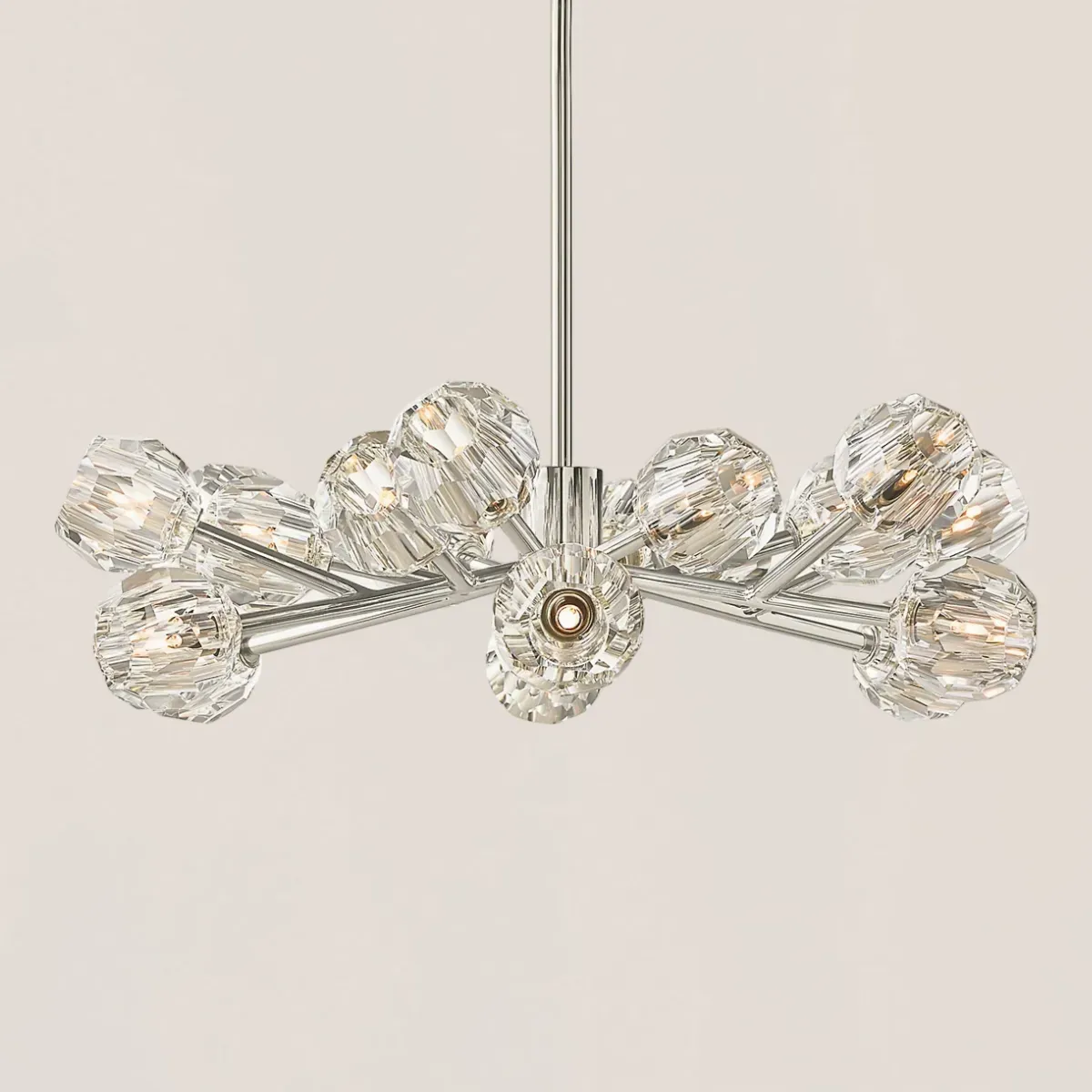 Boule De Cristal Glass Chandelier