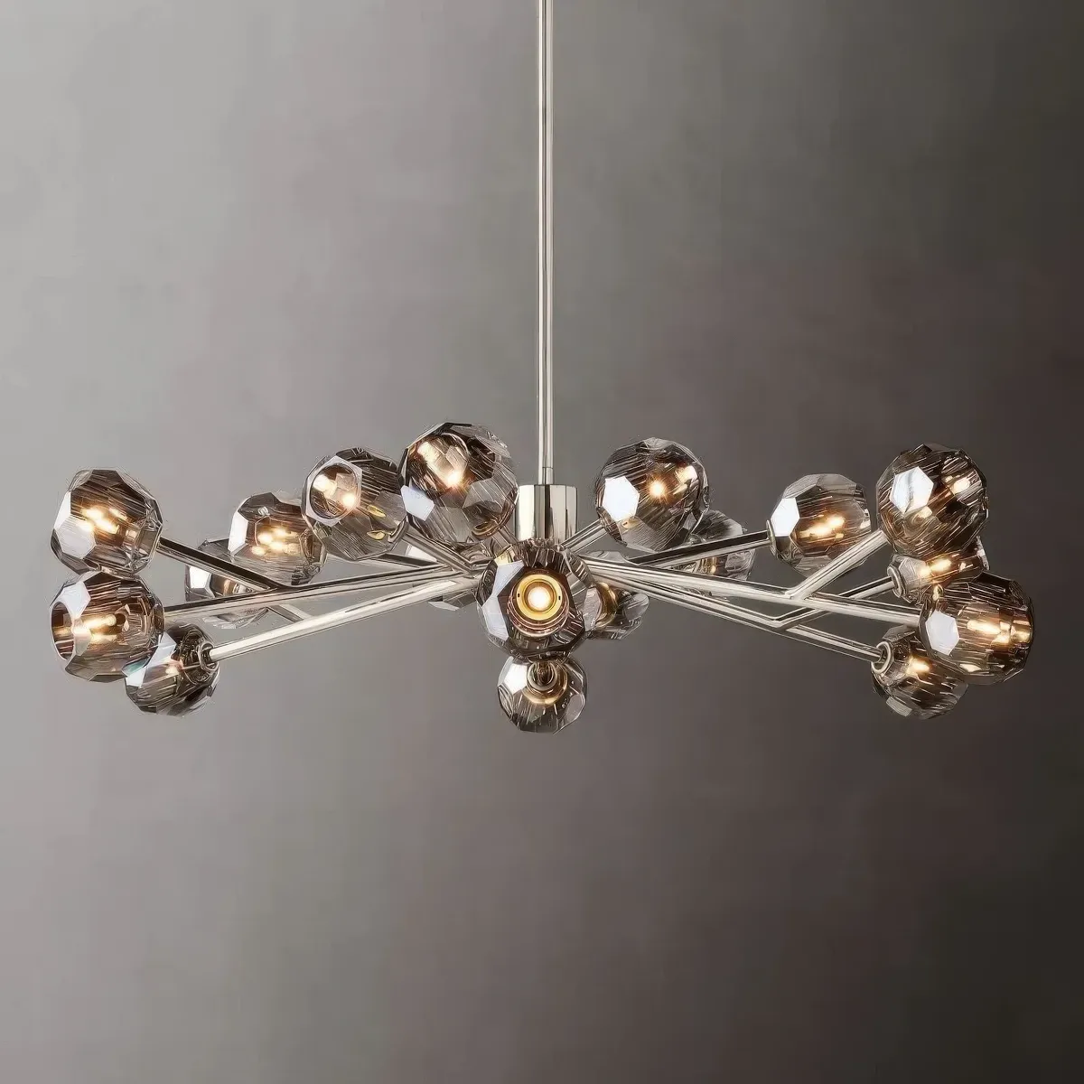 Boule De Cristal Glass Round Chandelier