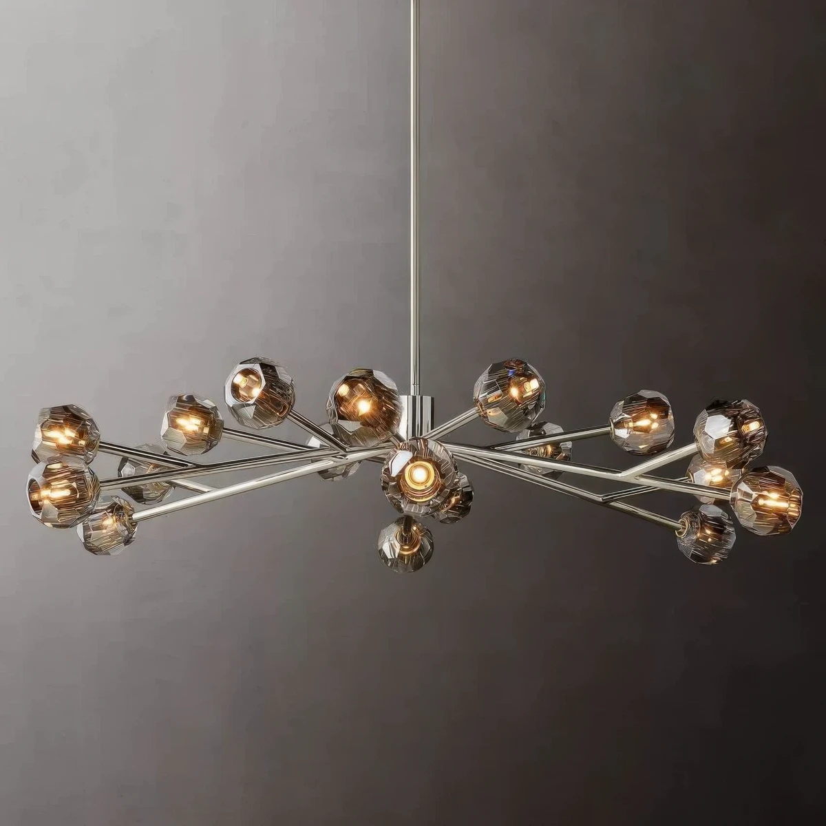 Boule De Cristal Glass Round Chandelier