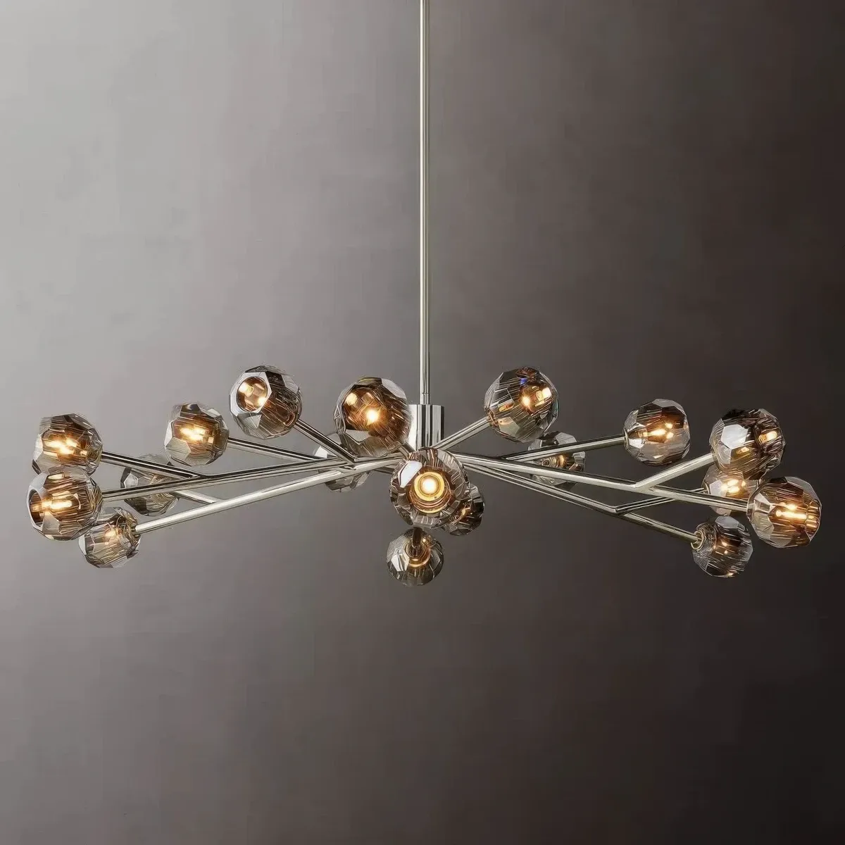 Boule De Cristal Glass Round Chandelier