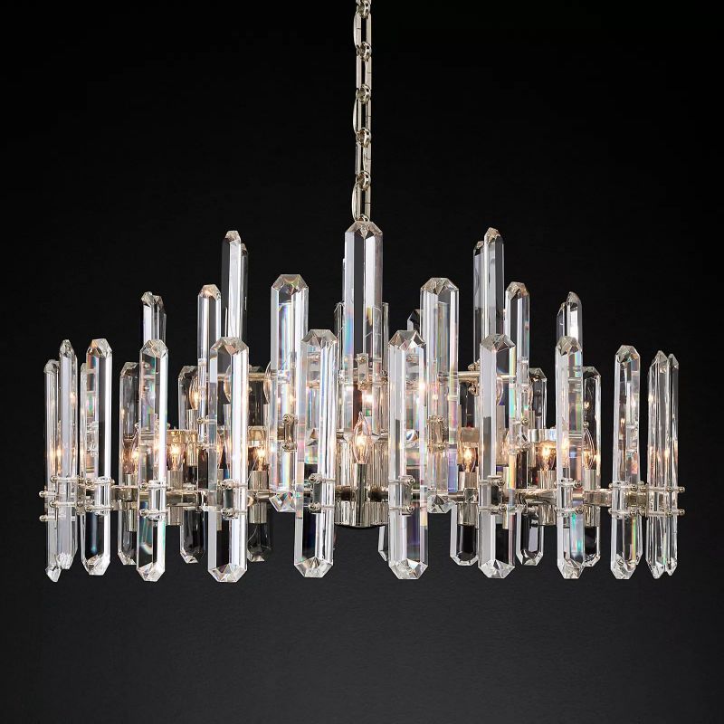 BONNINGION ROUND CHANDELIER 36"