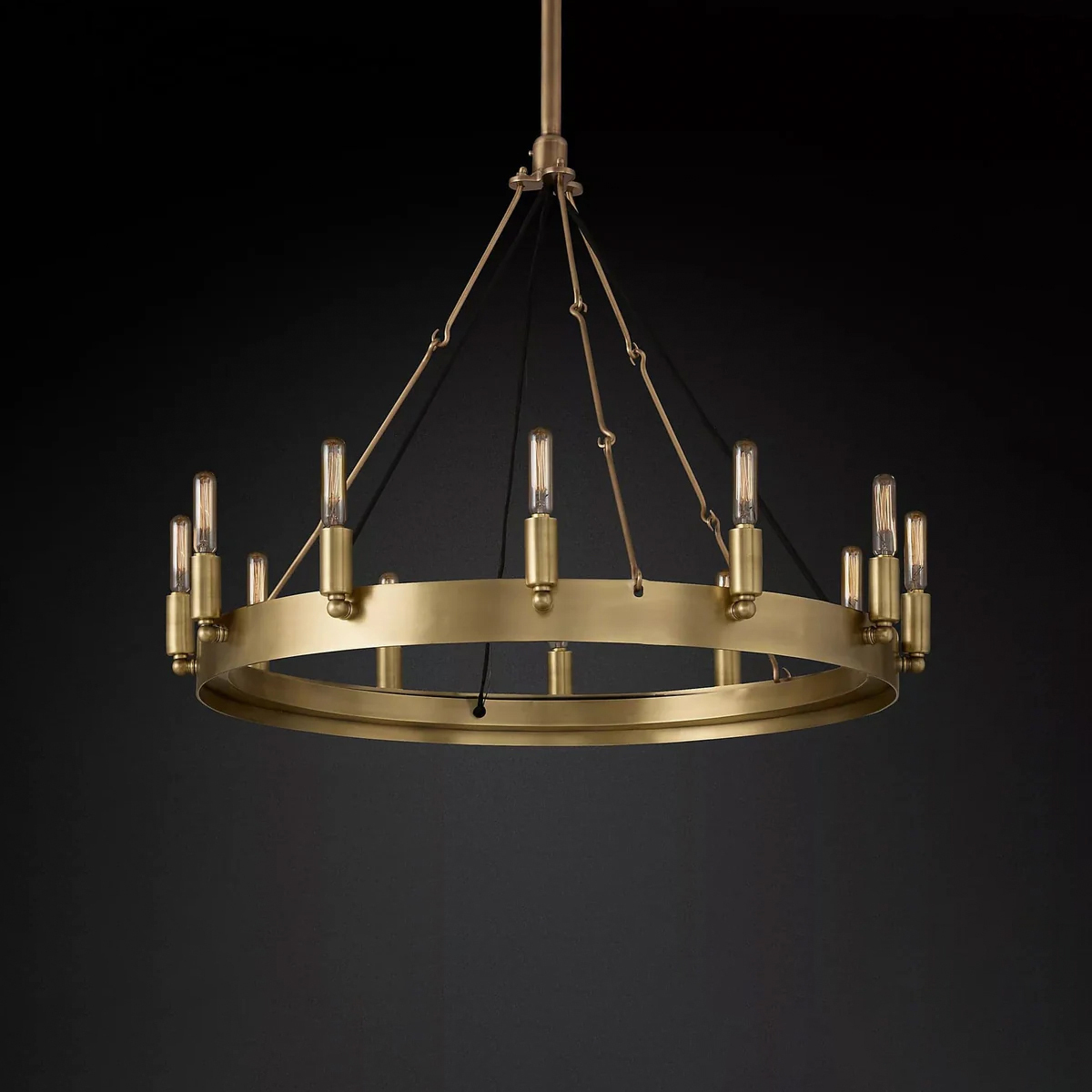 Camino Vintage Filament Round Chandelier