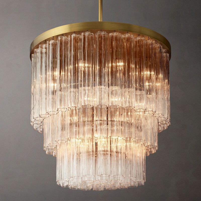 CIELO THREE-TIER ROUND CHANDELIER 36"
