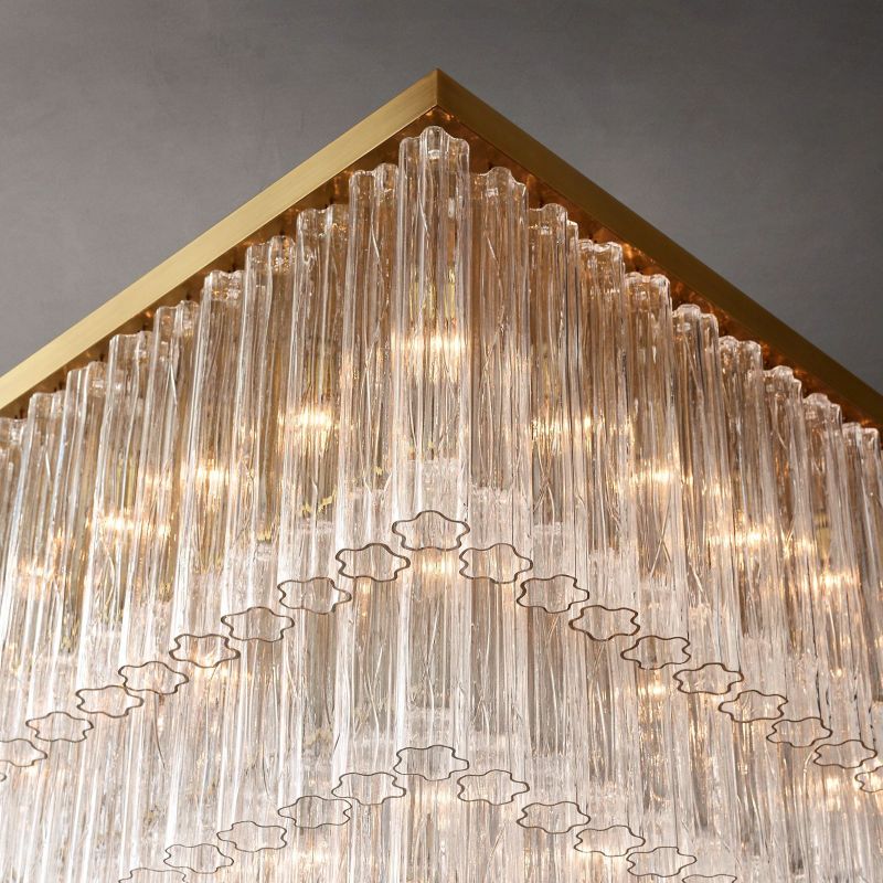 Cedarville Square Chandelier 45"-HiLamps