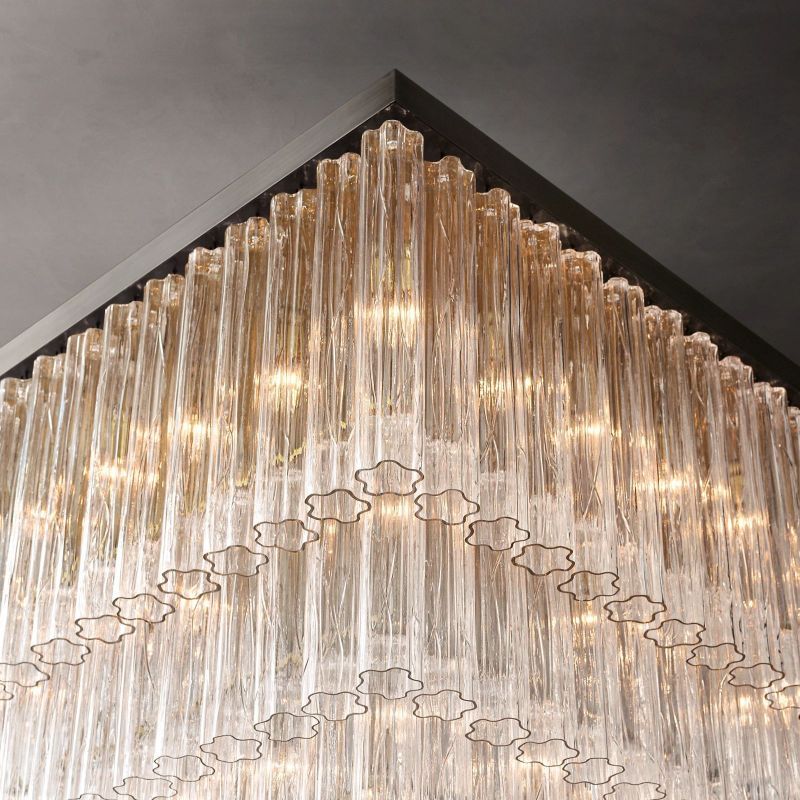 Cedarville Square Chandelier 45"-HiLamps