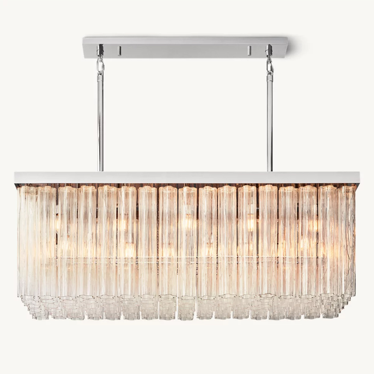 Cielo Rectangular Chandelier 54"