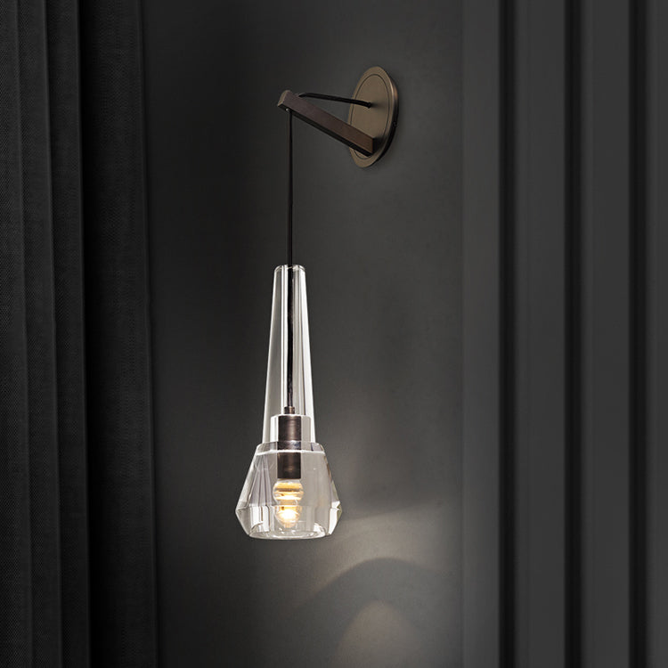 Fontenay Modern Crystal Sconce