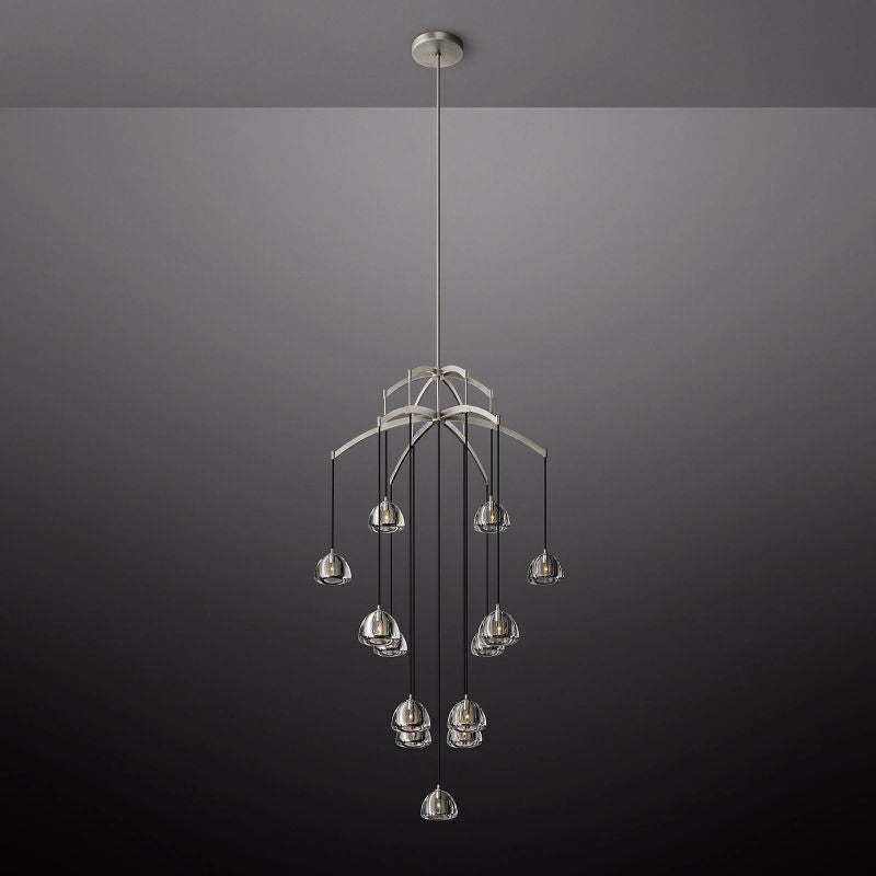 HEMISPHERE ROUND CHANDELIER 48"