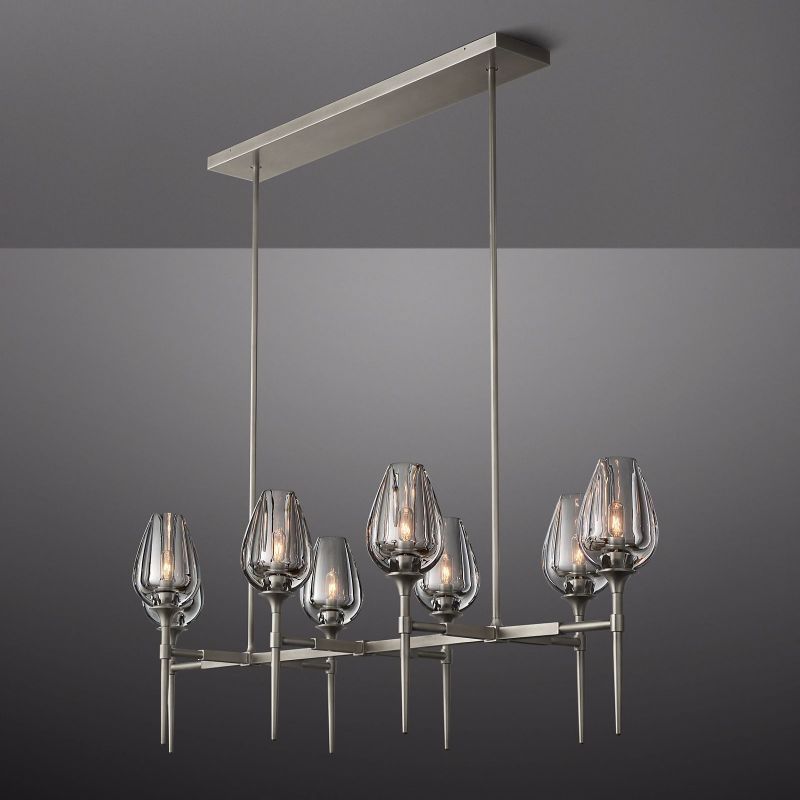 TULIP LINEAR CHANDELIER 52"