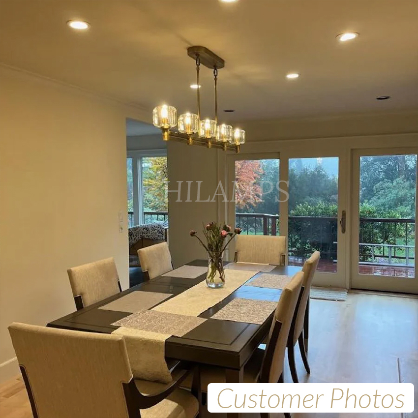 Demaret Linear Chandelier 54"