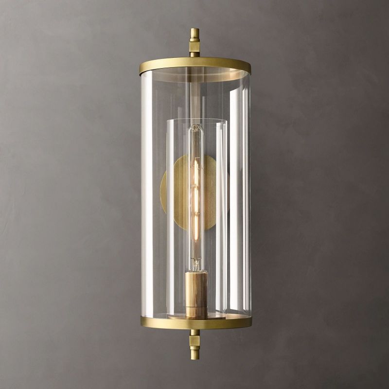 Devaux Round Grand Sconce-HiLamps
