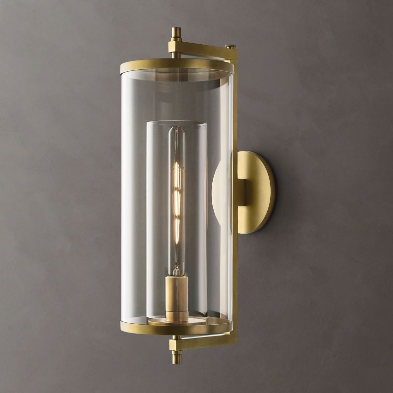 Devaux Round Grand Sconce-HiLamps