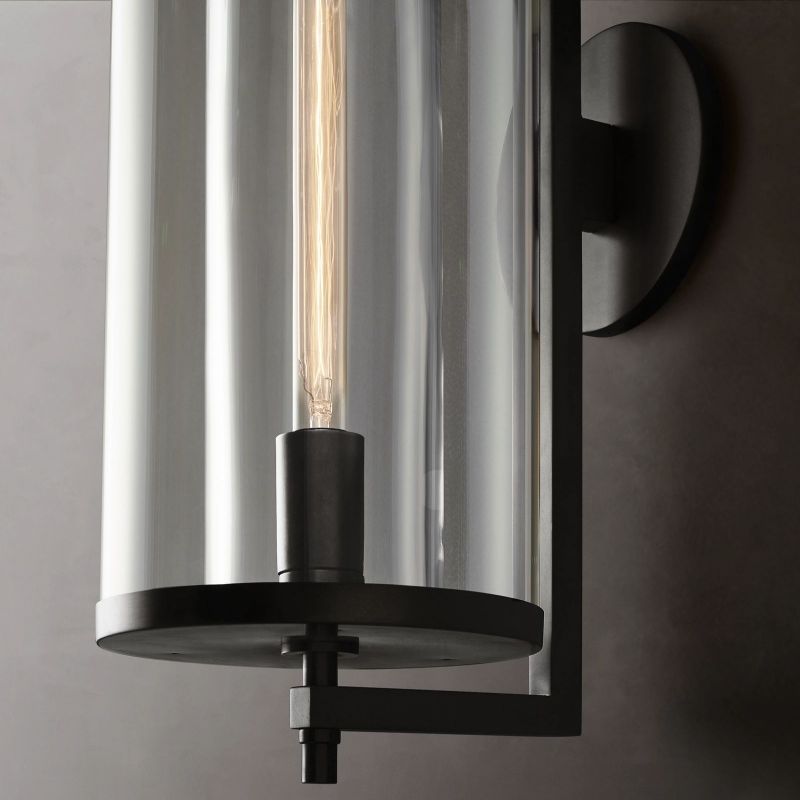 Devaux Round Grand Sconce-HiLamps