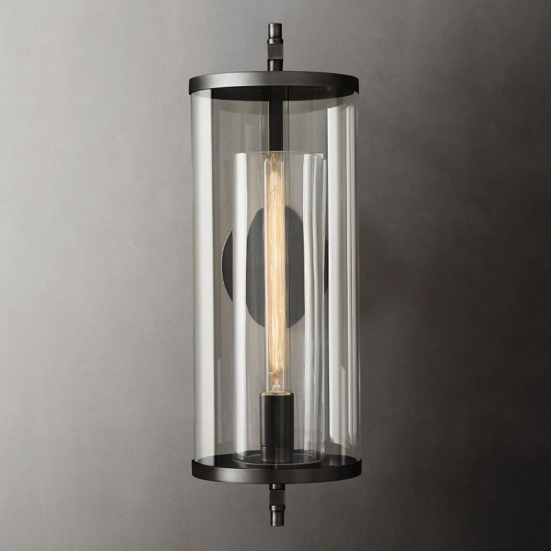 Devaux Round Grand Sconce-HiLamps
