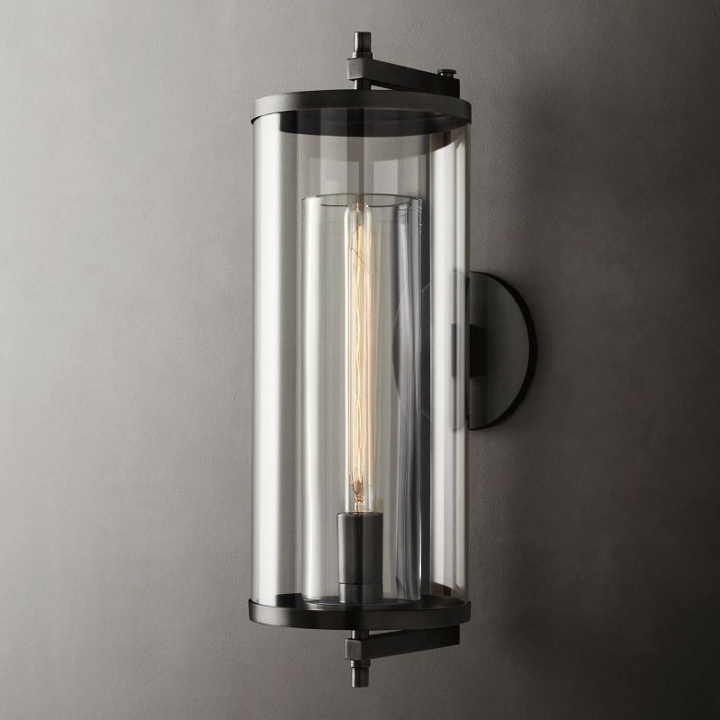 Devaux Round Grand Sconce-HiLamps