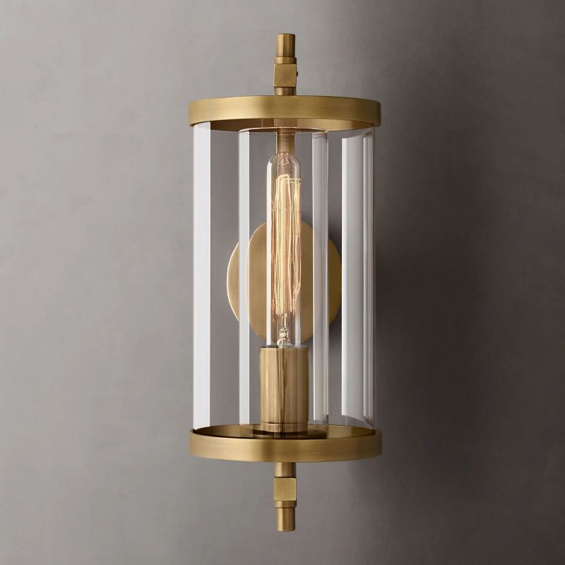 Dalton Round Sconce-HiLamps