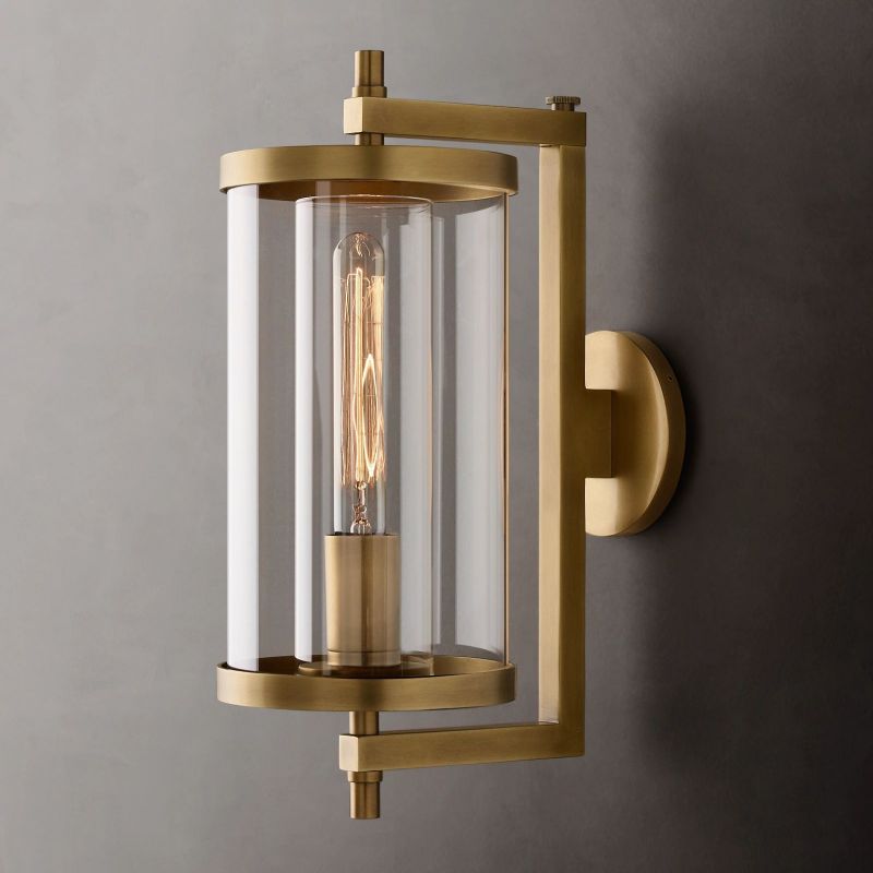 Dalton Round Sconce-HiLamps