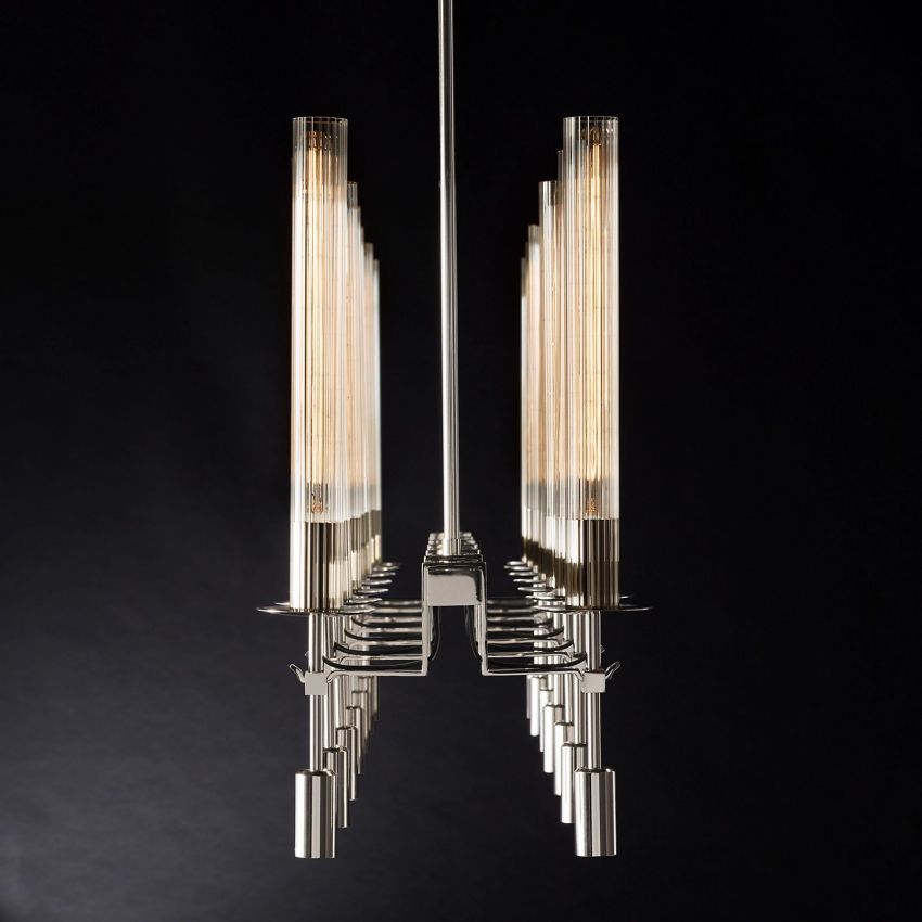 Fontanelle Linear Chandelier 54"
