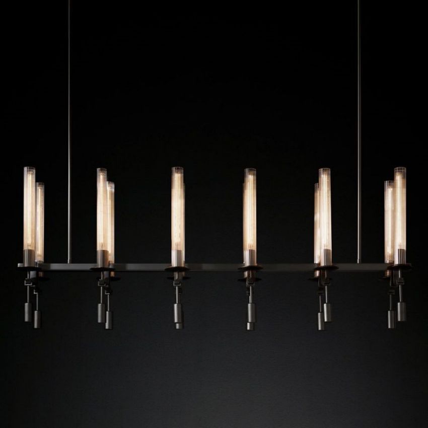 Fontanelle Linear Chandelier 54"