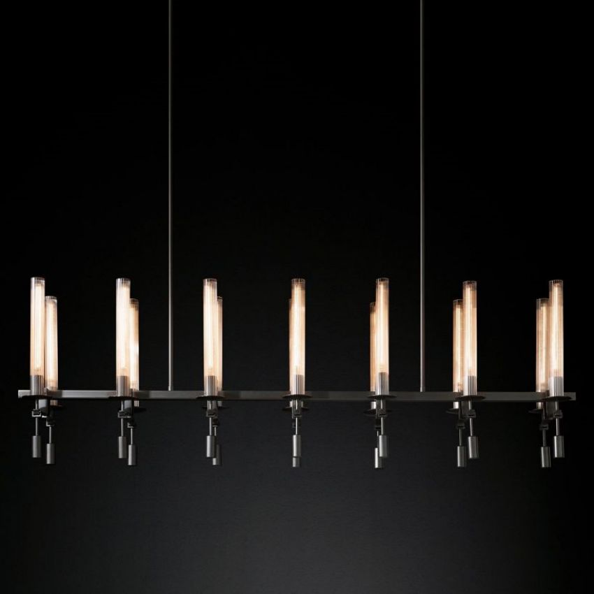 Fontanelle Linear Chandelier 66"