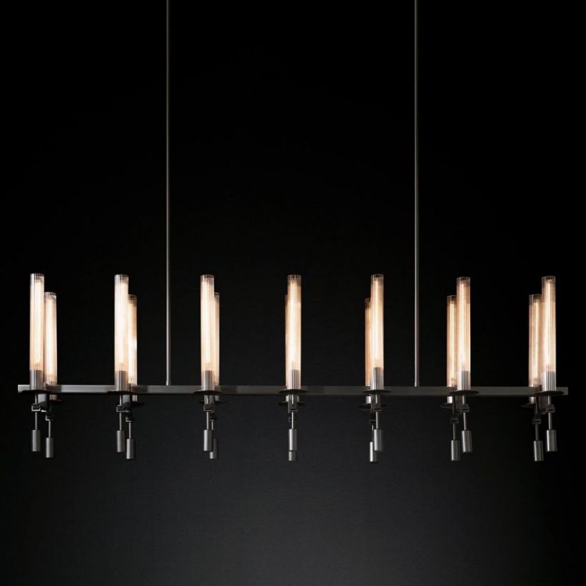 Fontanelle Linear Chandelier 66"