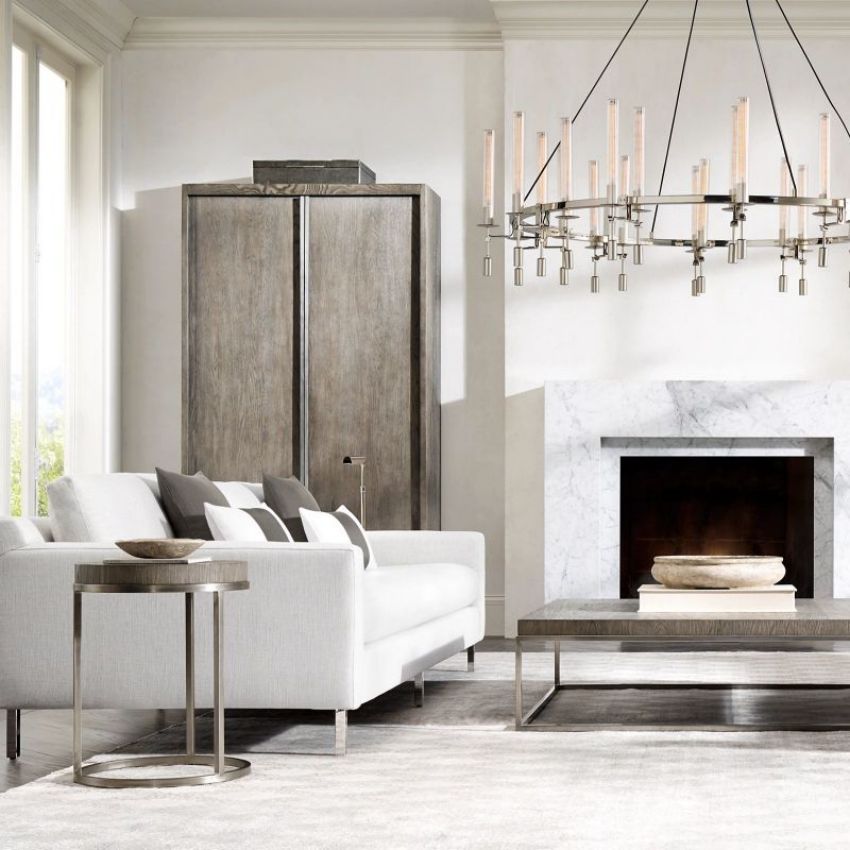 Fontanelle Round Chandelier 58"