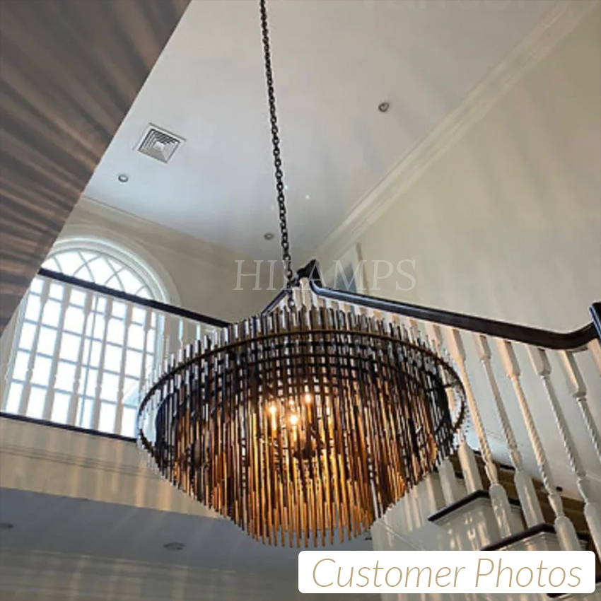 Emile Round Chandelier 32"