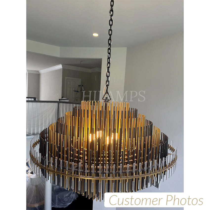 Emile Round Chandelier 32"