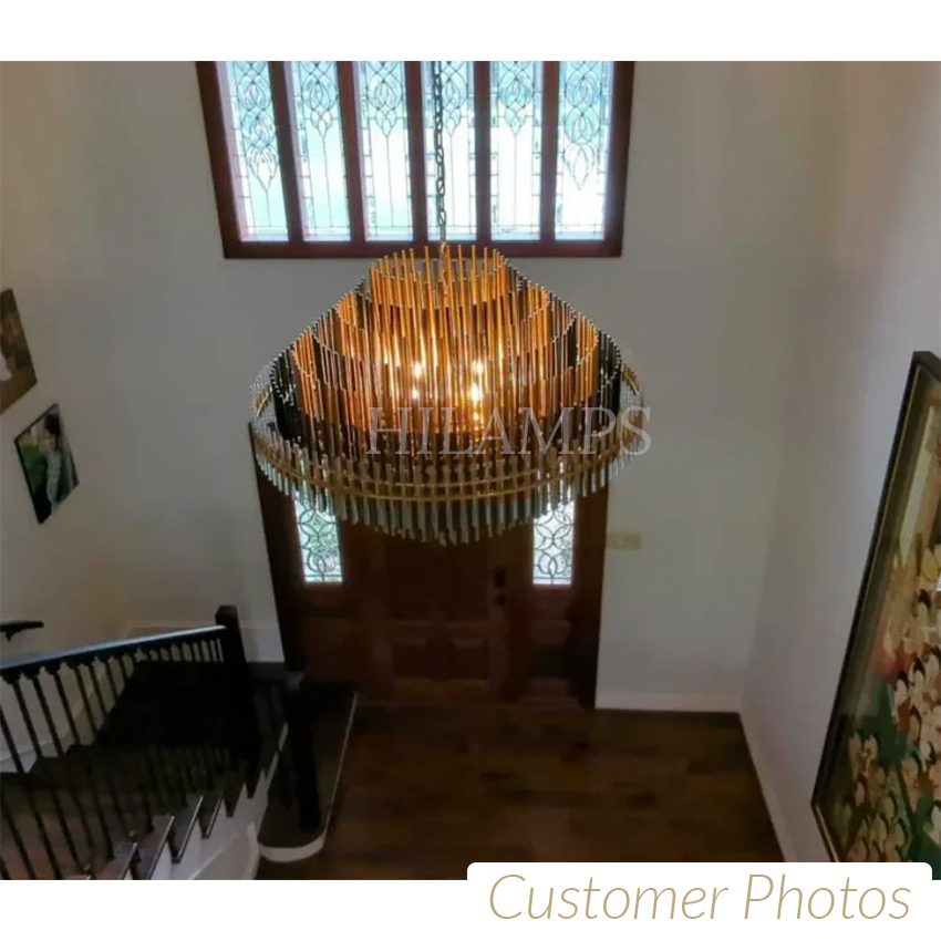 Emile Round Chandelier 32"