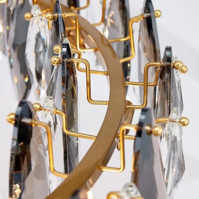 Flora Round Chandelier-HiLamps