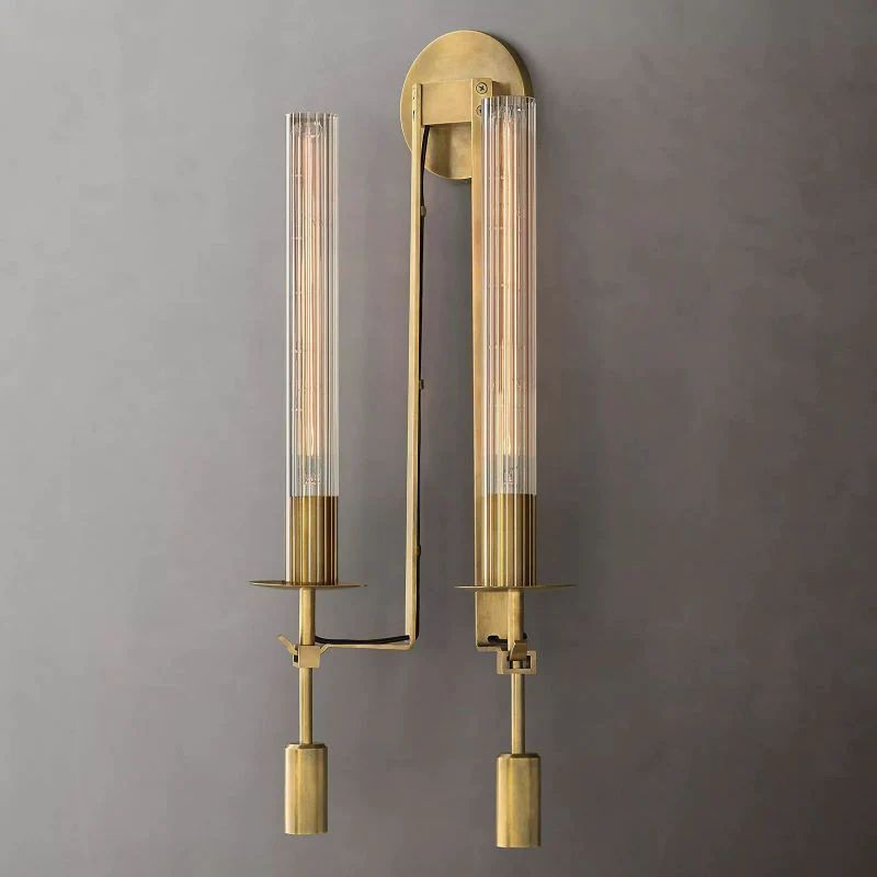 Fontanel Double Wall Sconce-HiLamps