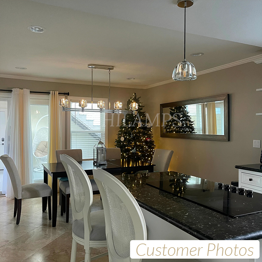 Hemisphere Round Chandelier 48"