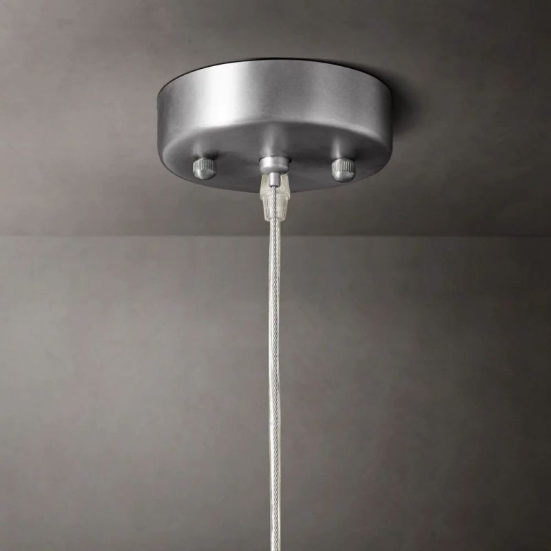 Joplin Crystal Halo Pendant 12"-HiLamps