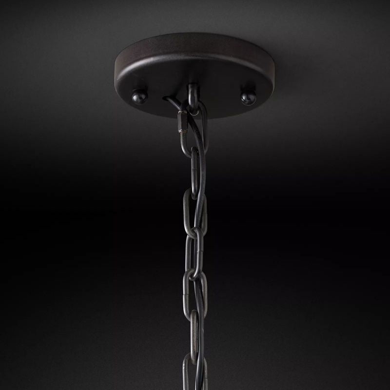 HARLOW CRYSTAL ROUND CHANDELIER 19"
