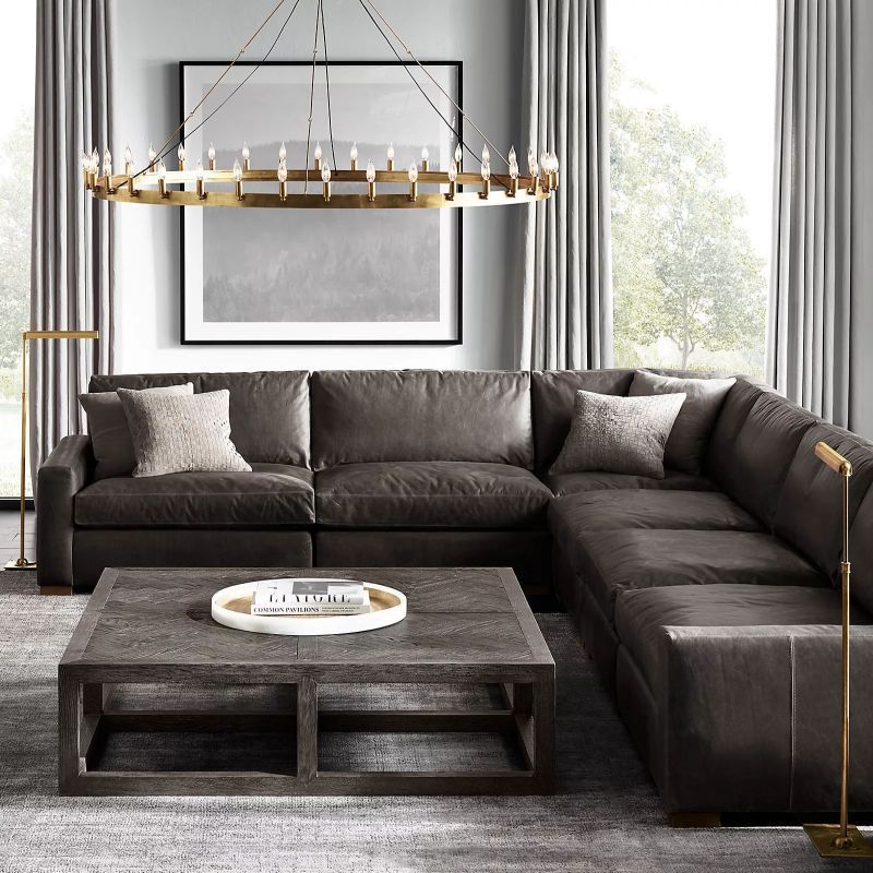 Camino Vintage Candelabra Round Chandelier-HiLamps