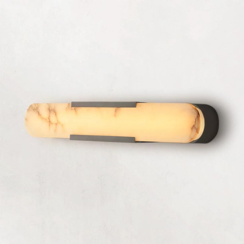 Melange Alabaster Sconce