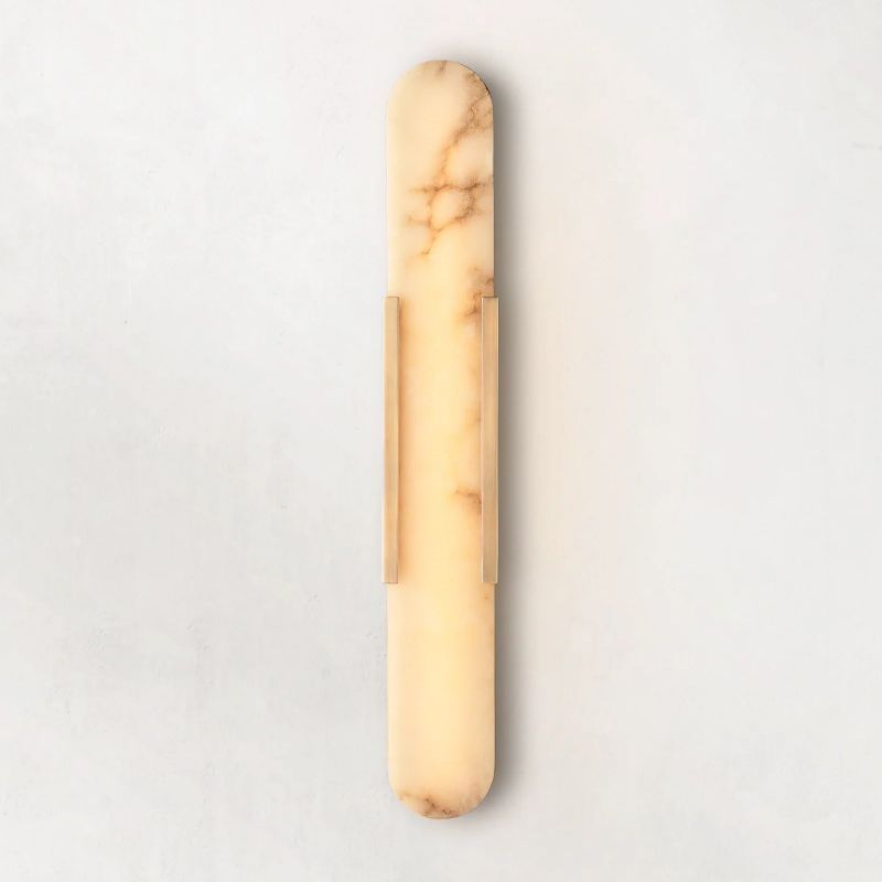 Melange Alabaster Sconce