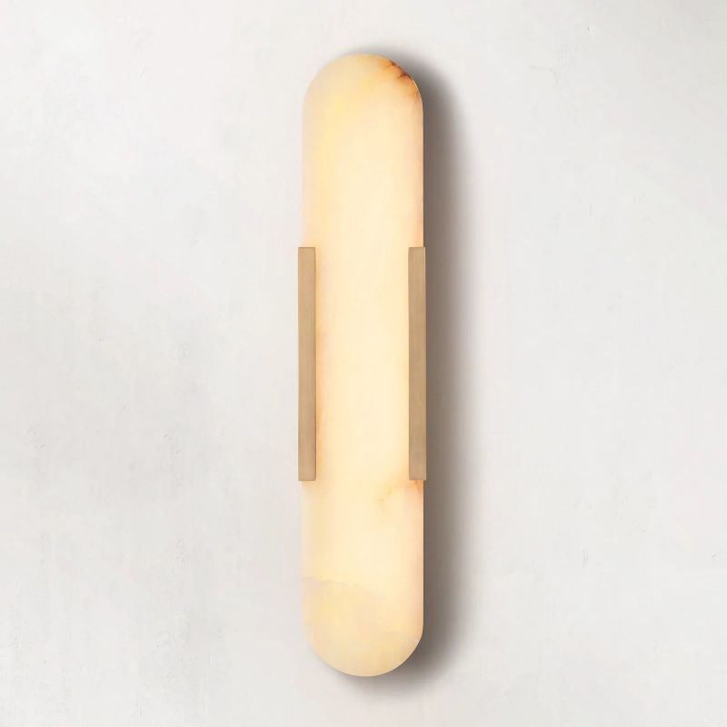 Melange Alabaster Sconce