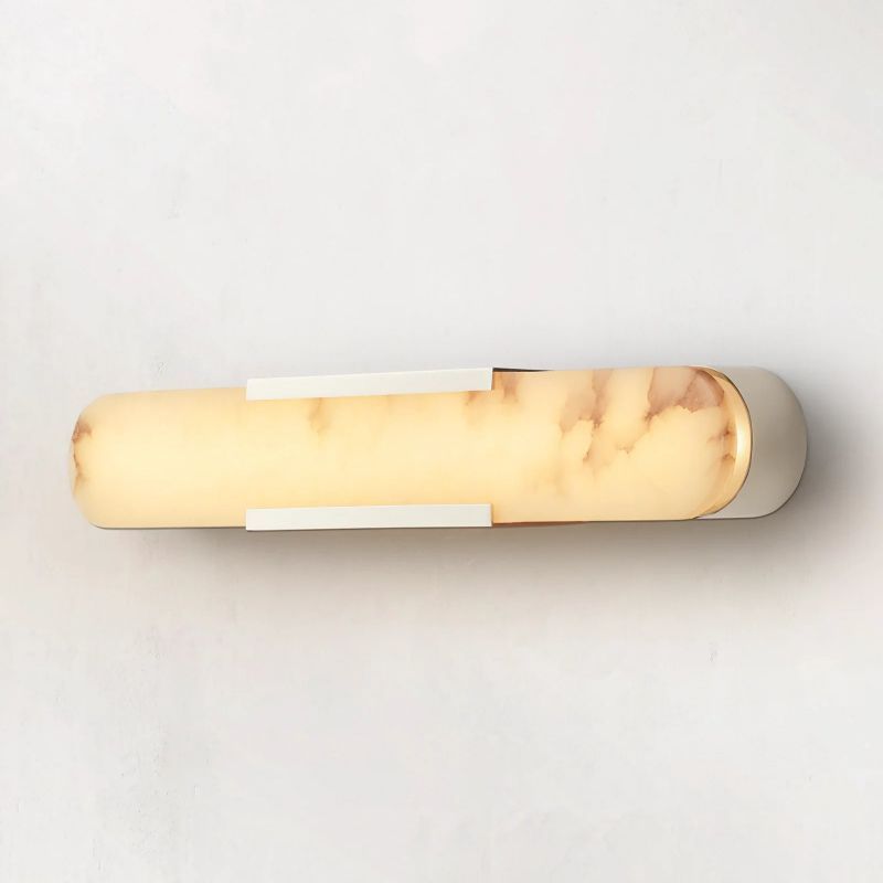 Melange Alabaster Sconce