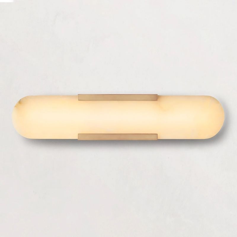 Melange Alabaster Sconce