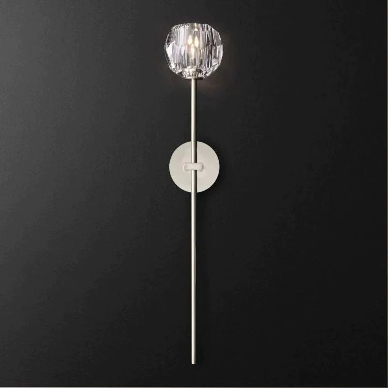 Bayfield Cristal Glass Grand Wall Sconce-HiLamps