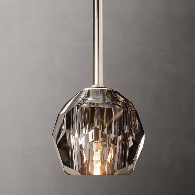 BOULE DE CRISTAL GLASS ROD PENDANT