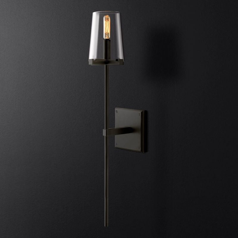 Pendleton Torch Wall Sconce-HiLamps
