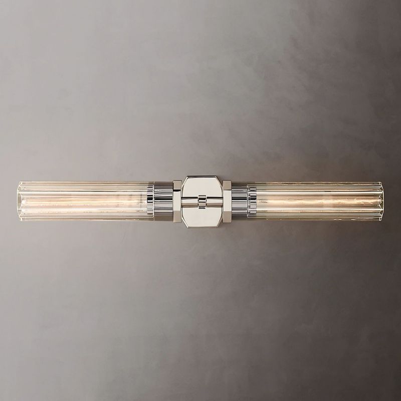 Lakeside Hexagonal Grand Linear Wall Sconce-HiLamps